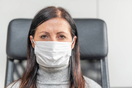 面具 办公室 感染 大流行 保护 商业 冠状病毒 疾病 计算机