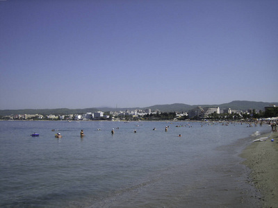 海岸线 旅游业 目的地 太阳 全景 冲浪 旅行 港口 海岸