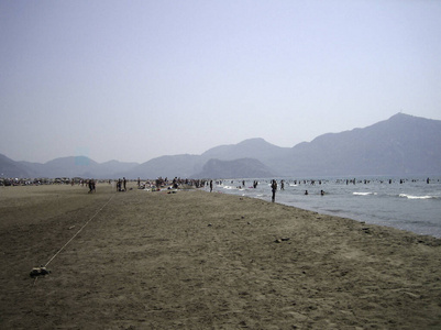 旅游业 地标 悬崖 海景 全景图 海湾 波动 冲浪 太阳