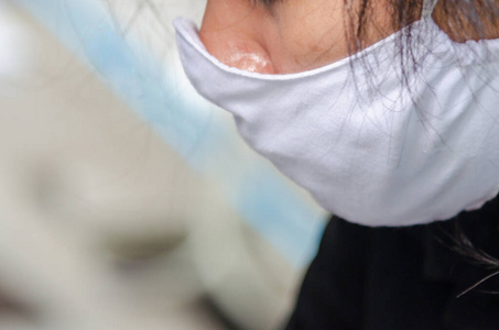 面对 环境 免疫 亚洲 预防 保护 卫生 面具 污染 诊所
