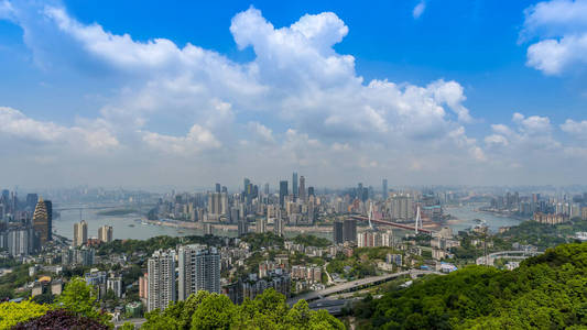 大都市 天空 重庆 傍晚 瓷器 城市 亚洲 建筑学 场景