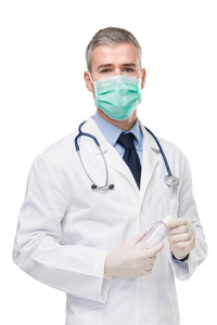 医生 医学 健康 大流行 病毒 预防 面具 制服 卫生 职业