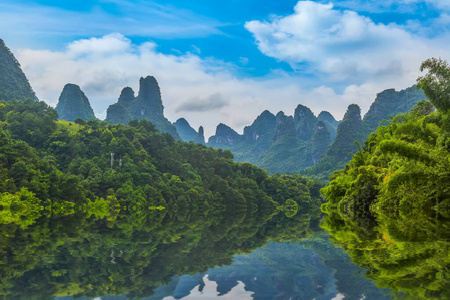 大象 自然 风景 小山 亚洲 喀斯特 旅游业 森林 丘陵