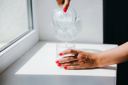健康 大罐 器具 寒冷的 透明的 自然 罐子 玻璃 饮食