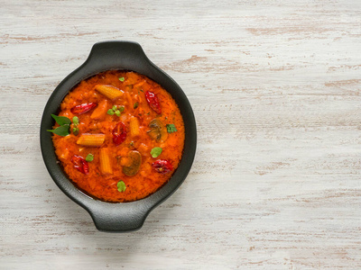 goan vegetable curry, indian food. 照片