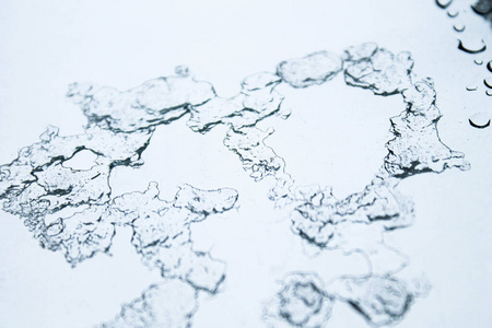 玻璃结冰图片