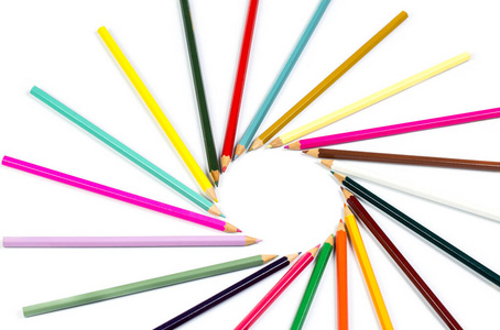 办公室 铅笔 光谱 木材 柔和的 颜色 学校 油漆 彩虹