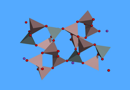 科学 分子 原子 矿物 债券 长石 研究