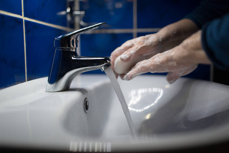 泡沫 预防 个人的 感染 纯粹地 肥皂 液体 起泡 水龙头