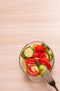 美食家 素食主义者 番茄 蔬菜 黄瓜 午餐 开胃菜 特写镜头