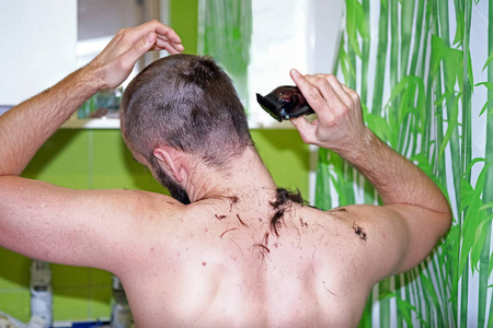 工具 成人 照顾 赶时髦的人 肖像 发型 造型师 刮胡子