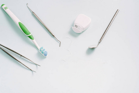 牙线 治疗 工作 健康 医学 牙痛 手柄 附件 义齿 金属
