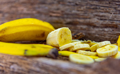 饮食 香蕉片 切片 水果 素食主义者 自然 特写镜头 营养