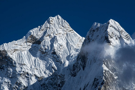 秋天 喜马拉雅山 亚洲 风景 幸福 登山 和谐 冒险 旅行者