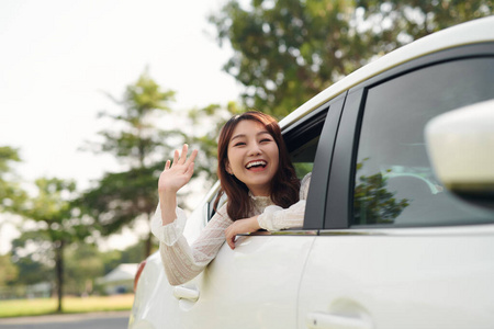 运输 美丽的 乐趣 汽车 自由 中国人 夏天 快乐 成人