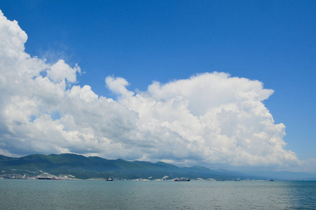 海景 海洋 全景图 旅行 日落 天空 岩石 海滩 克里米亚