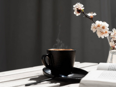 拿铁 开花 摩卡 味道 春天 食物 粮食 打破 杯子