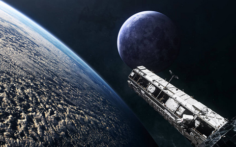 卫星地球站图片