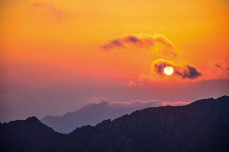 早晨 黎明 美女 黄昏 墙纸 夏天 日出 小山 浪漫的 天气