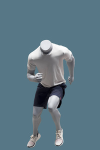 时尚 男人 零售业 运动服 跑步 衣服 人体模型 运动型