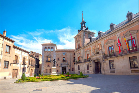 文化 城市 历史的 历史 吸引力 西班牙语 夏天 教堂 首都