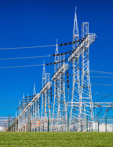 电线 网格 能量 电压 技术 基础设施 电缆 系统 行业