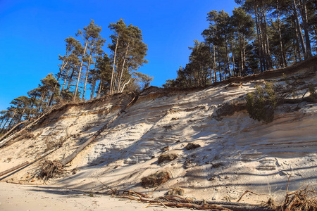 风景 危险 海洋 腐蚀 海岸线 旅行 边缘 波罗的海 海滩