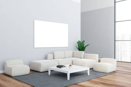 建筑学 公寓 家具 椅子 地毯 美丽的 房间 放松 提供
