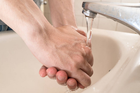 女人 手指 防止 浴室 消毒 气泡 清洁 男人 微生物 照顾