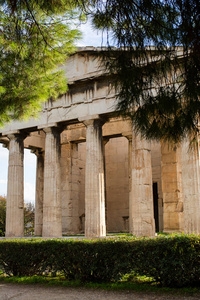 希腊 考古学 废墟 纪念碑 寺庙 希腊语 建筑 旅行 地标