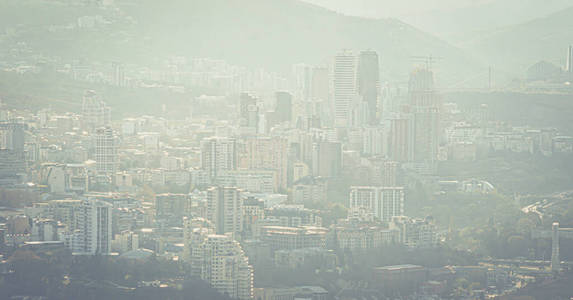 旅行 第比利斯 暮光 风景 高加索 商业 全景图 城市景观