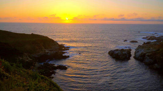 太平洋日落之旅图片