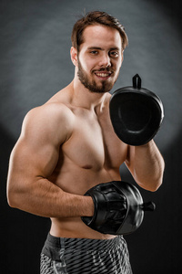 健身 能量 战斗 锻炼 演播室 手套 力量 准备 戒指 拳击手
