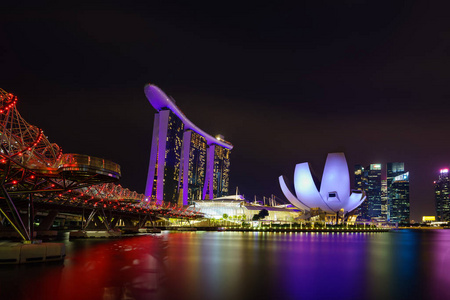 中心 海湾 天际线 建筑学 建筑 大都市 新加坡 城市景观