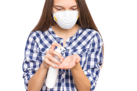 医学 流感 瓶子 呼吸系统 面对 保护 清洁剂 面具 肥皂