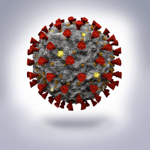 呼吸道微生物群冠状病毒2019 ncov病原体呼吸道流感爆发3d渲染插图.