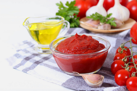 食物 特写镜头 蔬菜 美味的 香料 番茄酱 自制 调味品