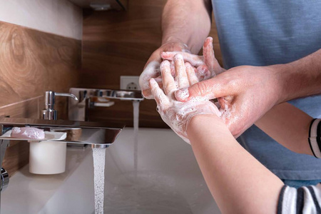工作 泡沫 保护 肥皂 飞溅 清洁 水龙头 预防 冠状病毒
