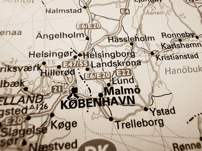地图 地图集 旅行 世界 城市 边境 标记 丹麦 地图学