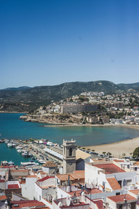 建筑 全景图 巴伦西亚 旅行 地中海 风景 海湾 旅游业
