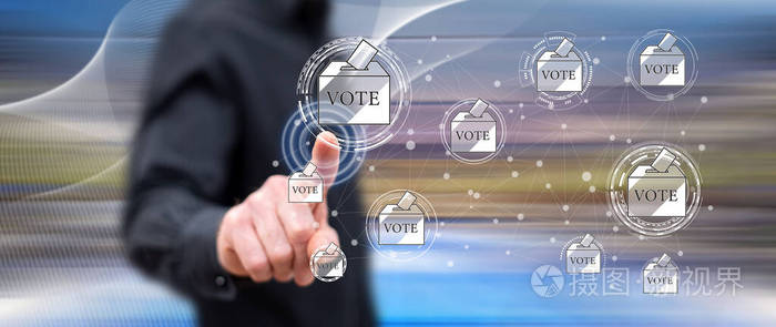 政府 运动 触摸 民主 因特网 网状物 手指 注册 候选人