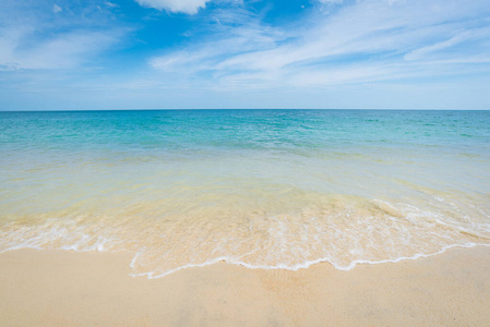 放松 天空 波动 假日 热带 海景 海湾 假期 夏天 地平线