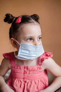 病毒 大流行 呼吸系统 肖像 照顾 冠状病毒 宝贝 女人