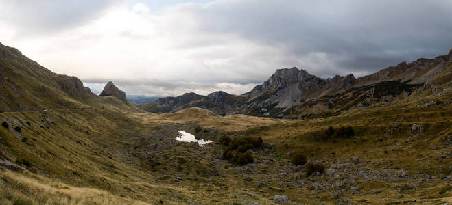 夏天 自然 岩石 丘陵 全景图 黑山 苏格兰 小山 天空