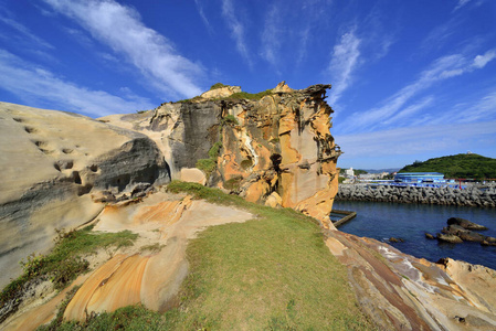 季节 外部 悬崖 海岸线 台湾 自由 自然 风景 情景 旅行