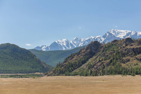 岩石 俄罗斯 环境 旅游业 天空 冰川 山谷 旅行 全景图