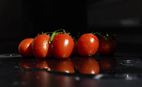 沙拉 饮食 番茄 西红柿 自然 健康 素食主义者 水果 樱桃