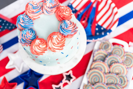 饼干 假日 蛋糕 在室内 纸张 美国人 糕点 甜食 结霜