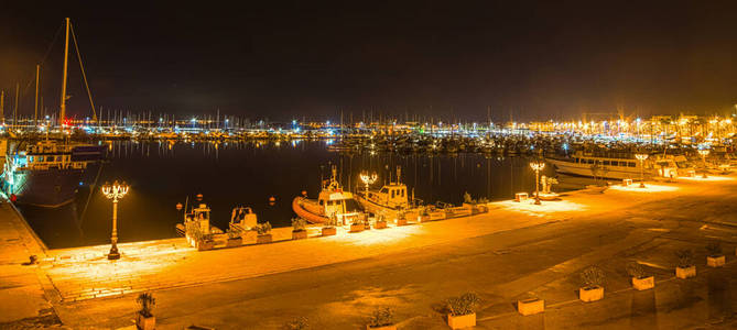 帆船 港湾 海岸 码头 阿尔盖罗 撒丁岛 城市 旅游业 游艇