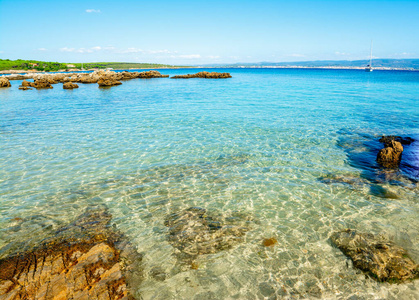 夏天 小海湾 意大利 自然 天空 海景 海洋 海岸 风景